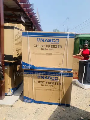Nasco 318 Litres Chest Freezer - NAS-425FL - Silver