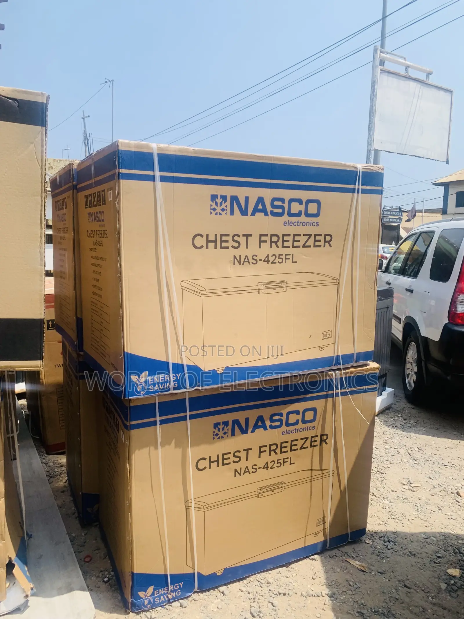 Text Us for Nasco 318 Litres Chest Freezer - NAS-425FL - Silver