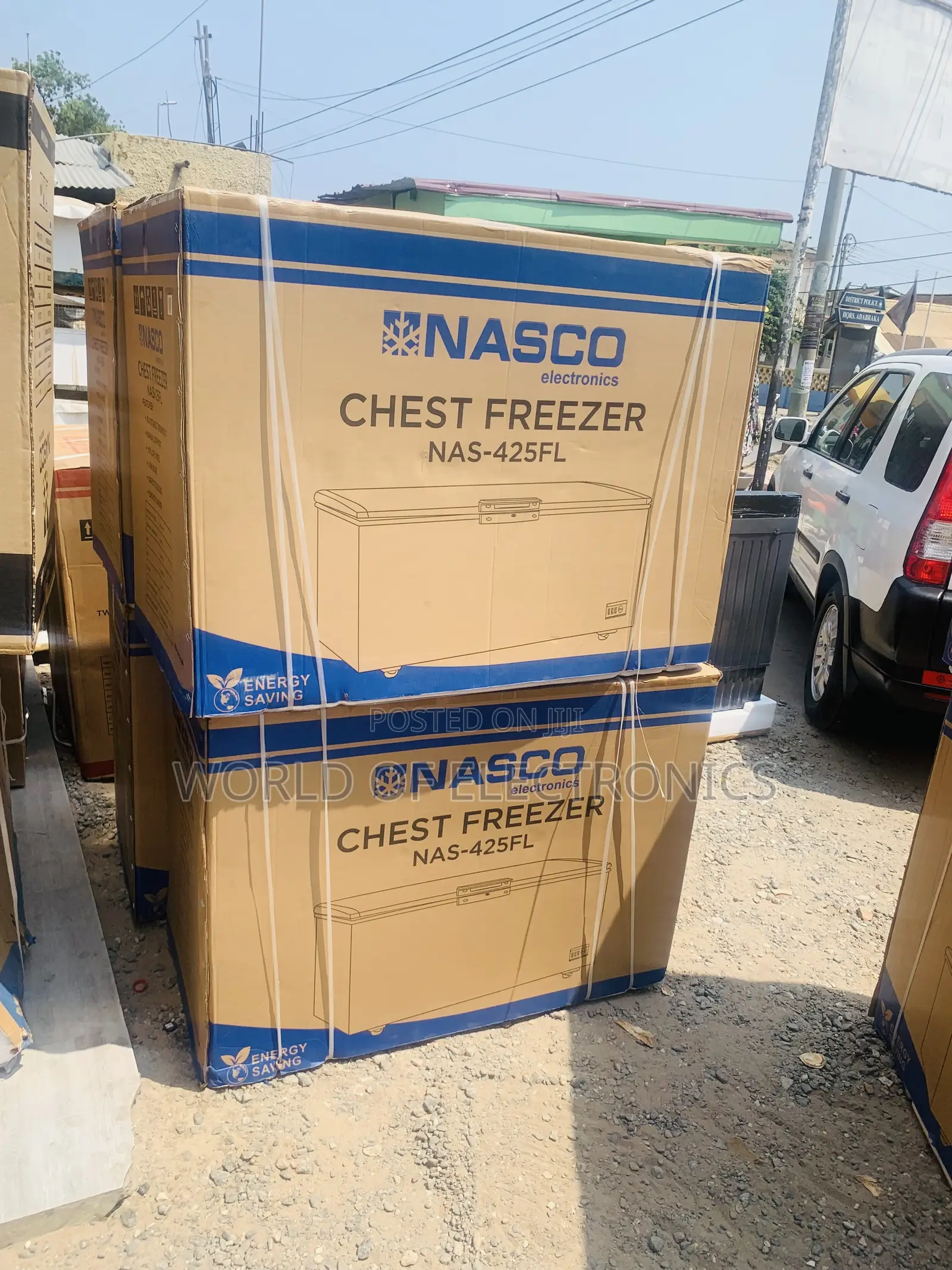 Grab the New Nasco 318 Litres Chest Freezer - NAS-425FL - Silver