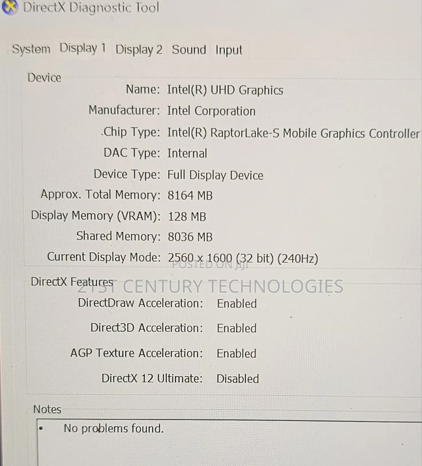 Laptop Alienware M16 R1 16GB Intel Core i9 SSD 1T
