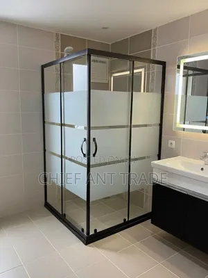 Black Shower Cubicle 120*90cm