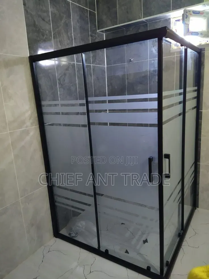 Black Shower Cubicle 120*90cm
