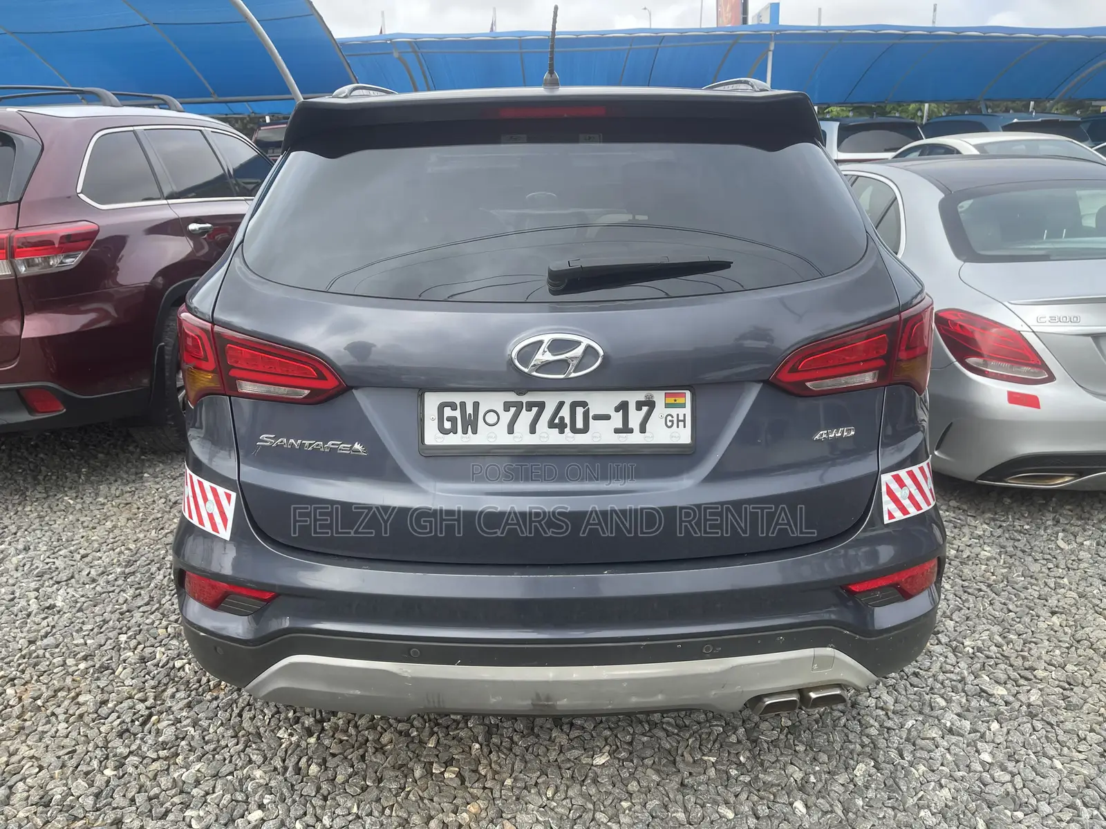 Hyundai Santa Fe Limited Ultimate AWD 2017 Gray