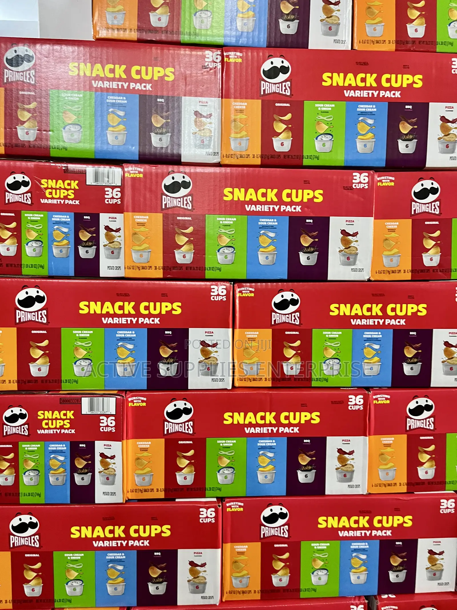 Pringles Variety Pack- 36 Cups