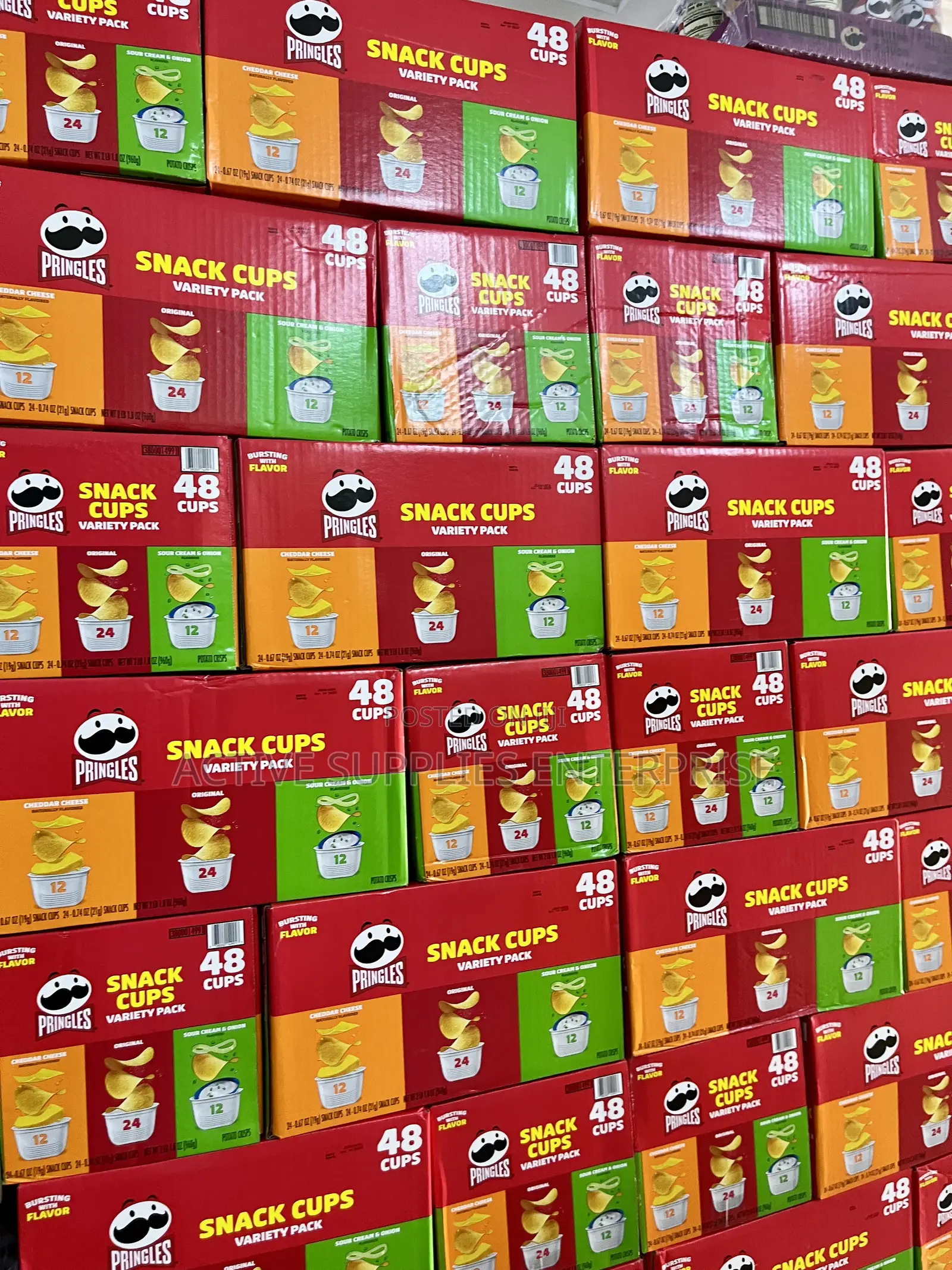 Pringles Variety Pack- 48 Cups