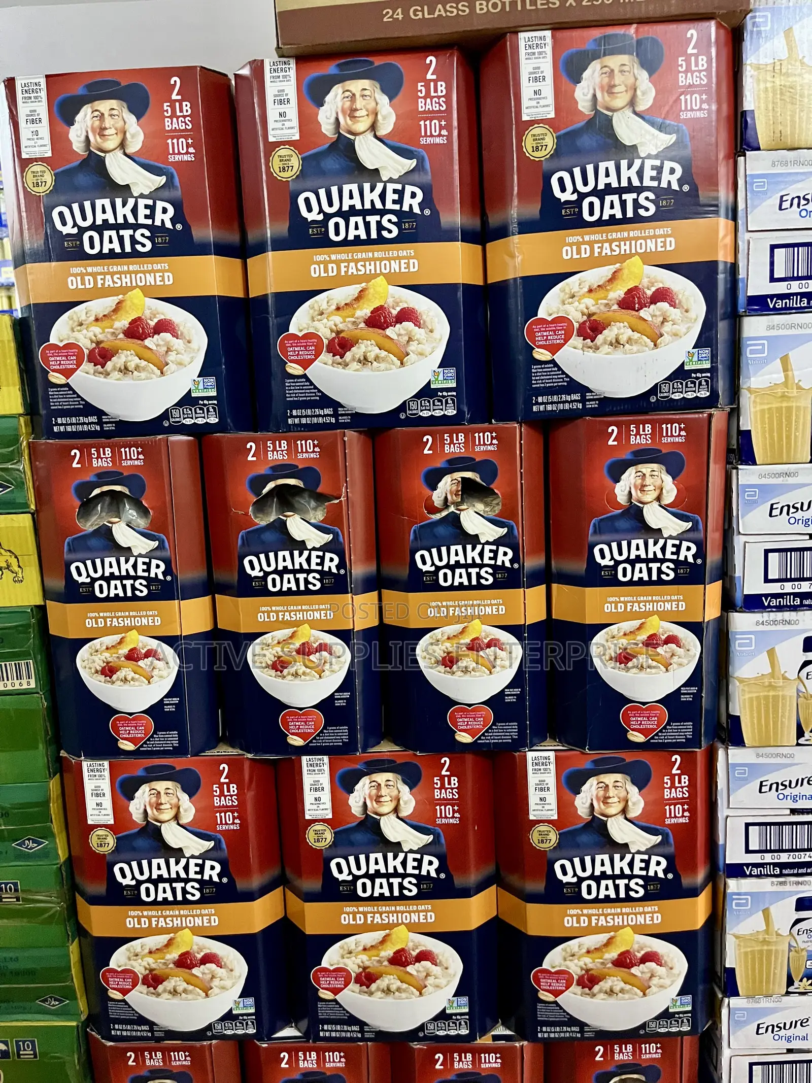 Quaker Oats- 2 Bags (5lb)