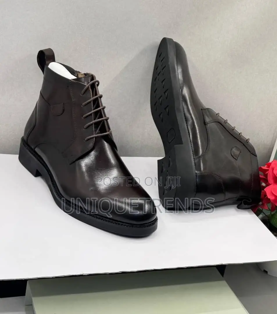 Quality Timberland Leather Ankle Boots (Coffee)