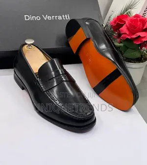 Quality DINO VERRATTI Penny Leather Loafers