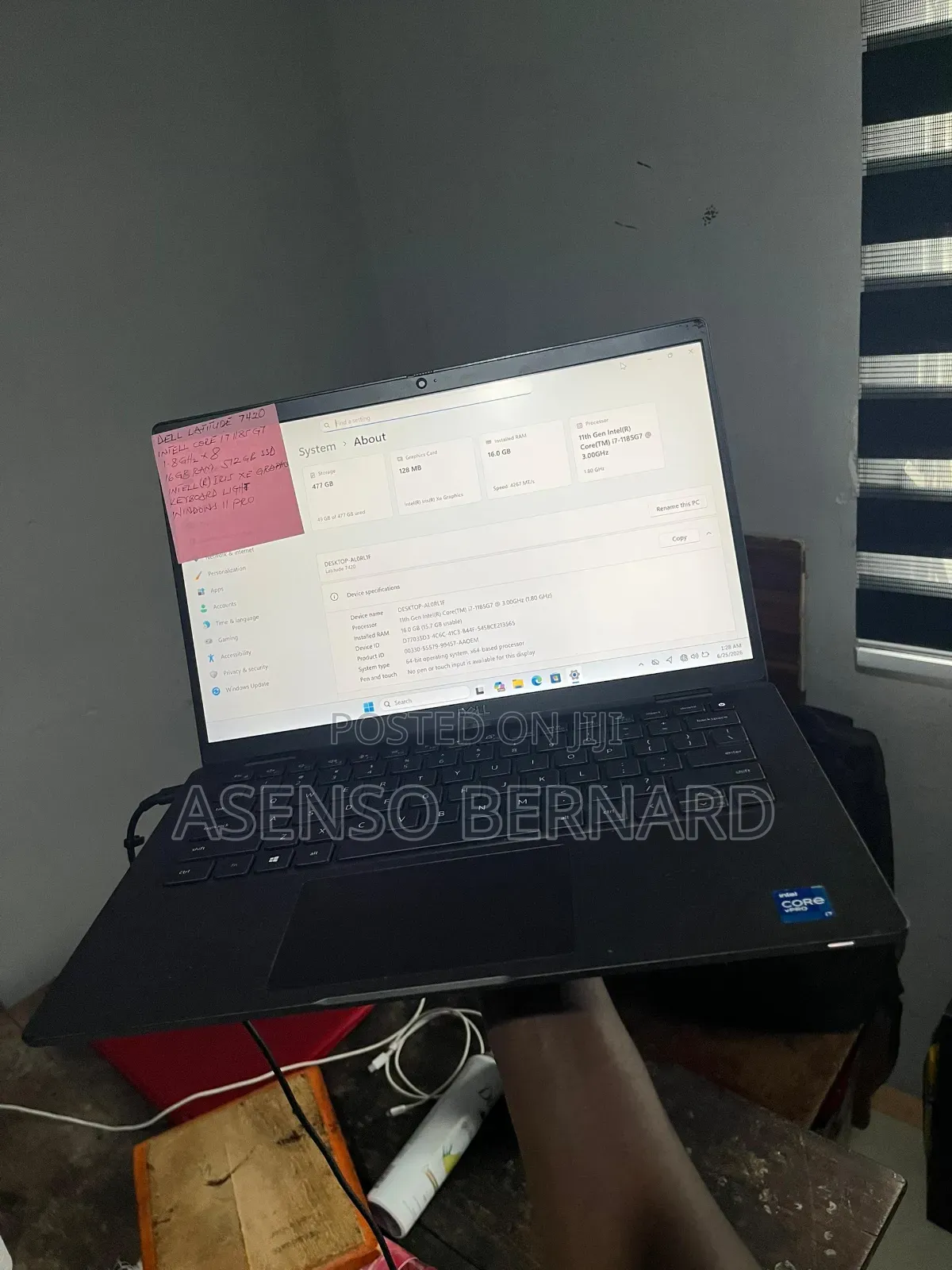 Laptop Dell Latitude 7420 16GB Intel Core i7 SSD 512GB