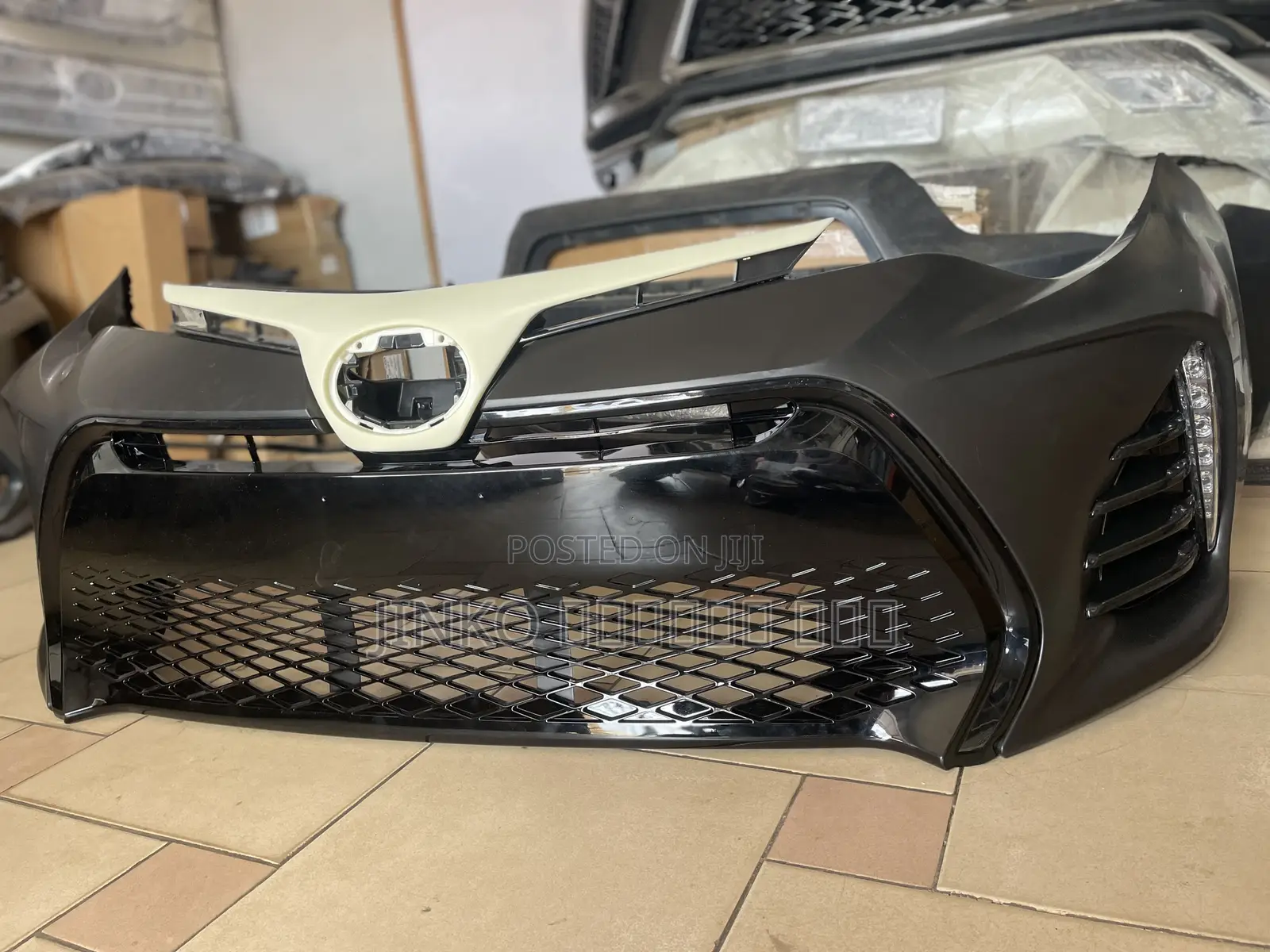 Toyota Corolla 2017-2019 Front Bumper Complete Sport With Headlights