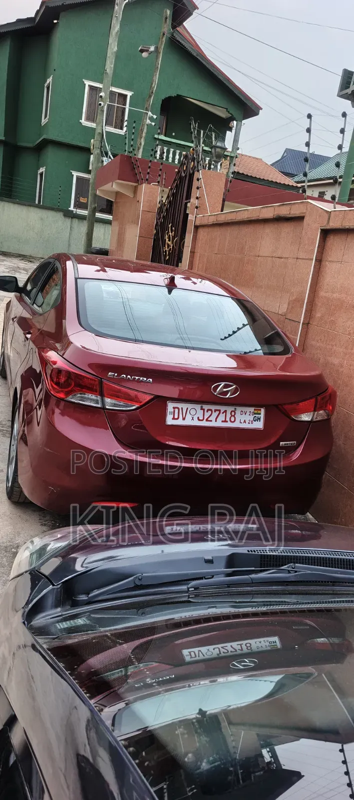Hyundai Elantra 2013 Red