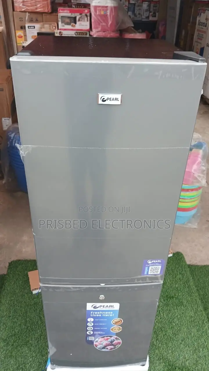 Pearl Durable Double Door Fridge 157 Litres Bottom Freezer