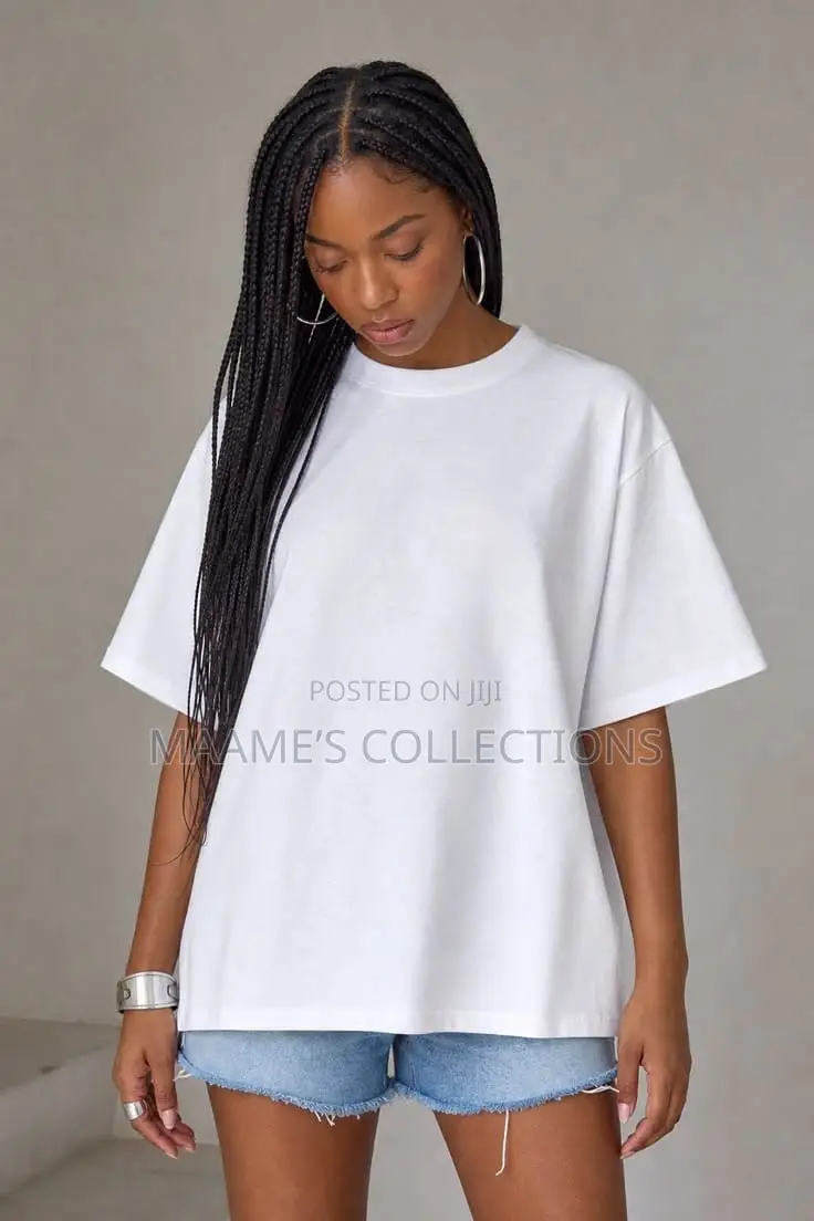Unisex Classic Crew Neck Heavy Plain Short Sleeve T-Shirt