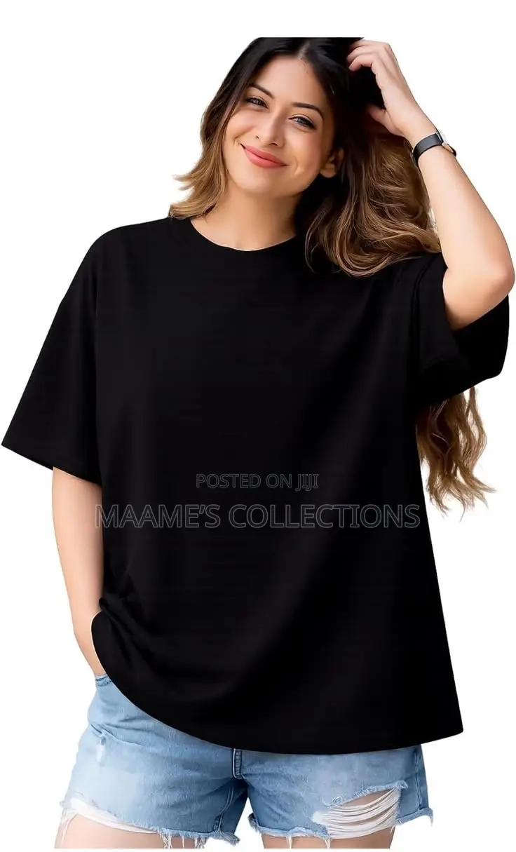 Unisex Classic Crew Neck Heavy Plain Short Sleeve T-Shirt