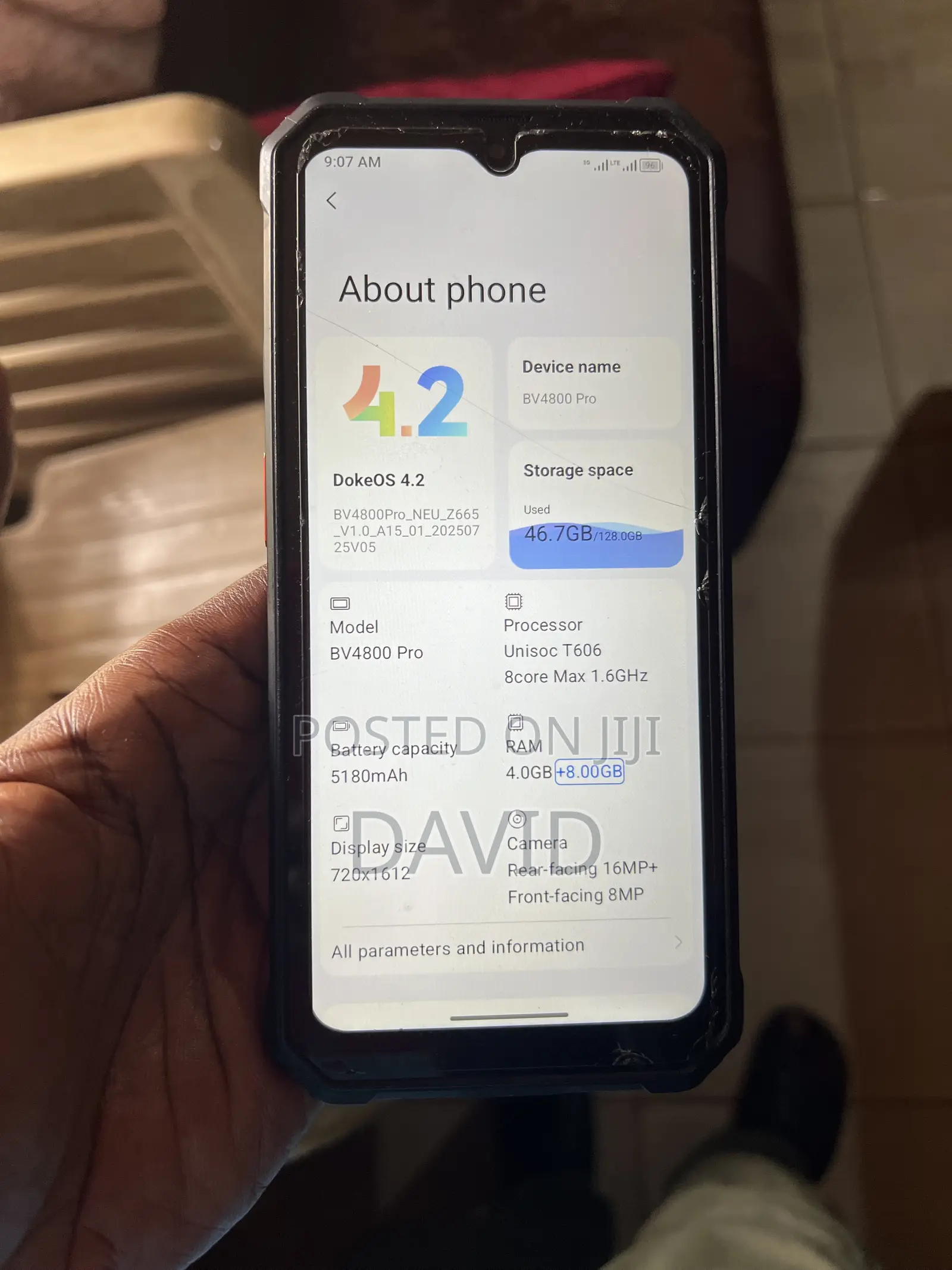 Blackview BV4900 Pro 64 GB Black