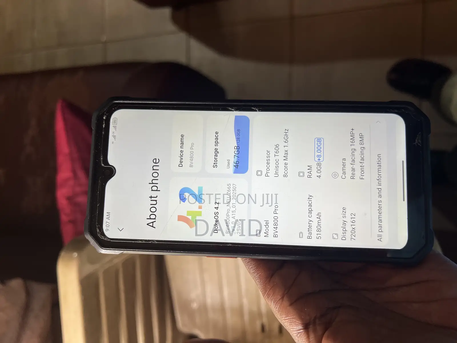 Blackview BV4900 Pro 64 GB Black