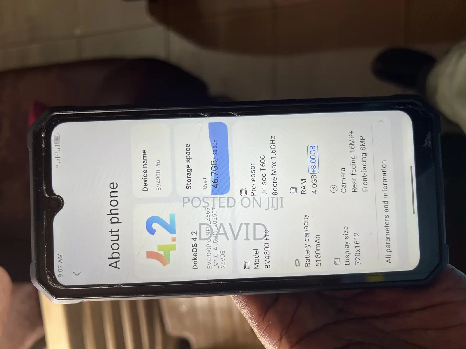 Blackview BV4900 Pro 64 GB Black