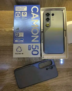 New Tecno Camon 50 Pro 256 GB Black