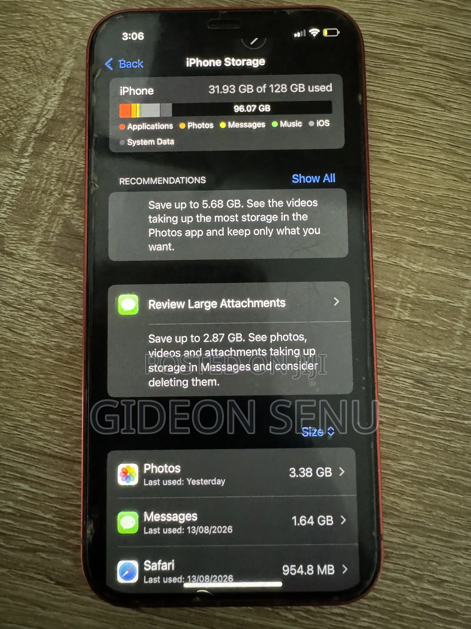 Apple iPhone 12 128 GB Red