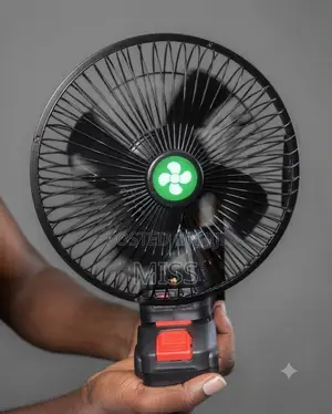 8 Inch Cord-Less Lithium Battery Fan, 21V Rechargeable Portable Fan