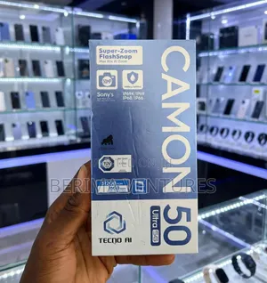 New Tecno Camon 50 Ultra 512 GB Black