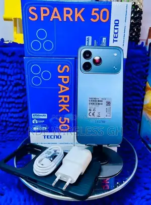 New Tecno Spark 50 128 GB Silver