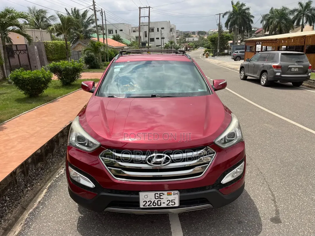 Hyundai Santa Fe 2015 Red