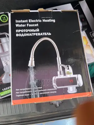 3000W Fast Heating Tankless Instant Electric Water Heater Kitchen Sink