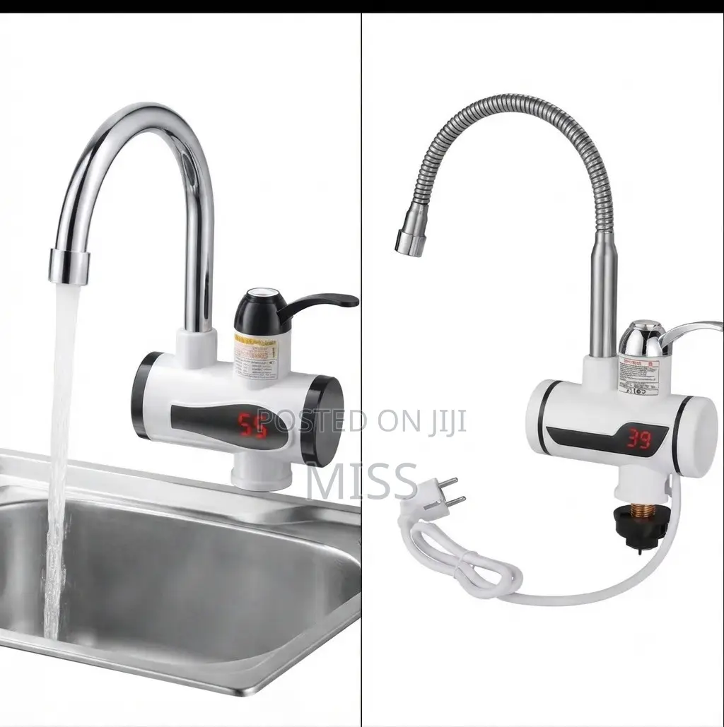 3000W Fast Heating Tankless Instant Electric Water Heater Kitchen Sink