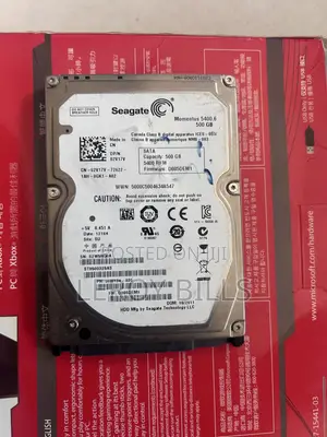 Seagate Hard Disk Drive (500GB) .5400RPM