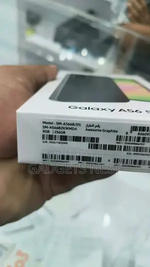 New Samsung Galaxy A56 256 GB Black