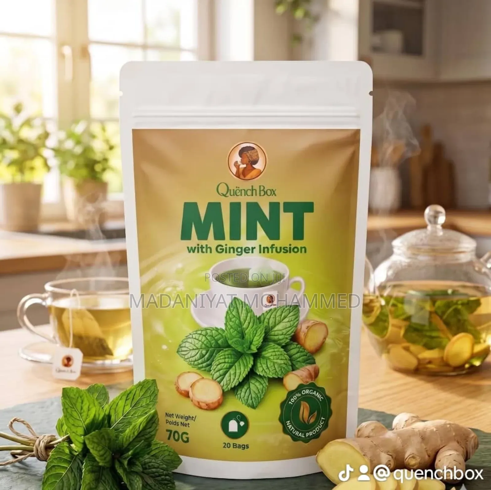 Mint With Ginger Infusion