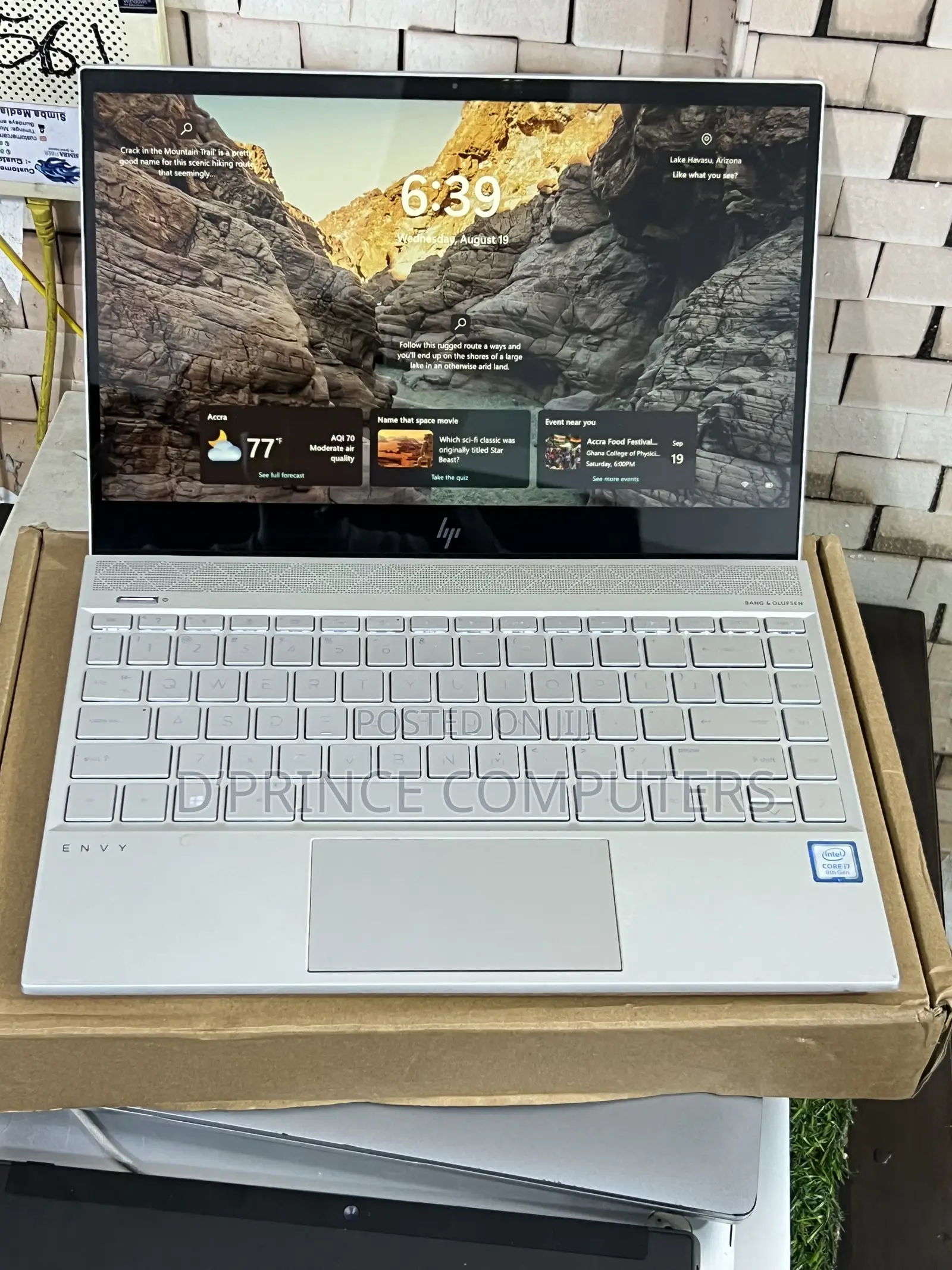 Laptop HP Envy 13 8GB Intel Core i7 SSD 512GB