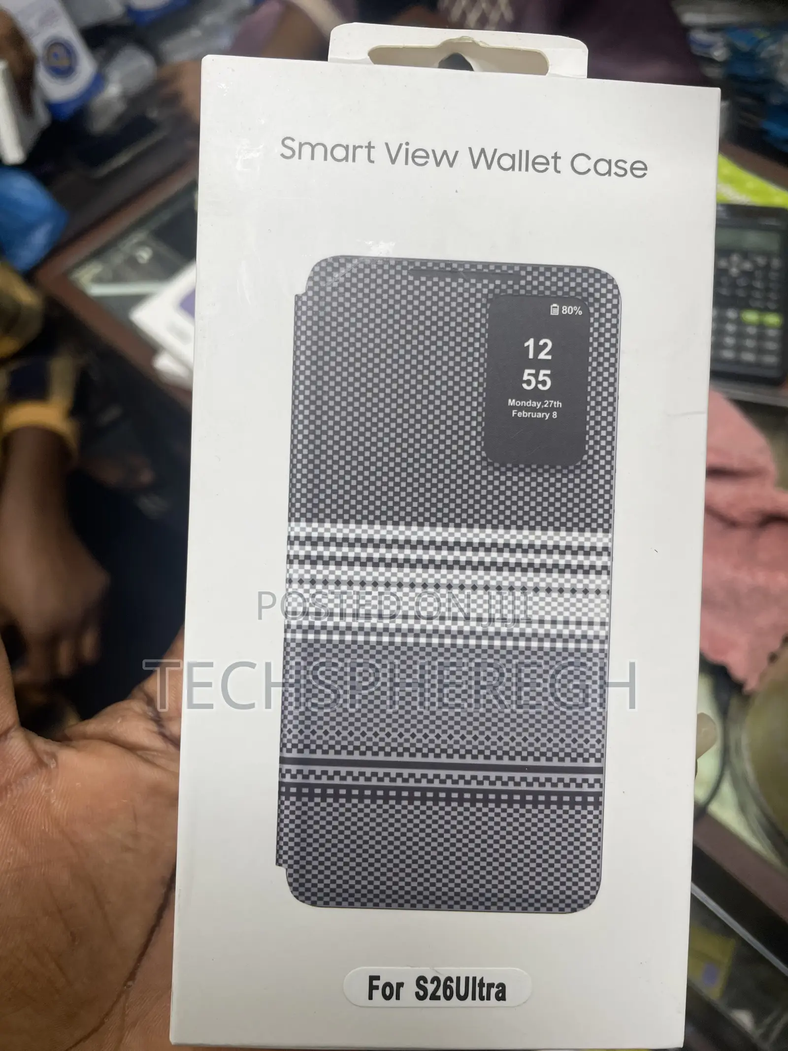Original Smart View Wallet Cover / Case for Samsung Galaxy S26 Ultra