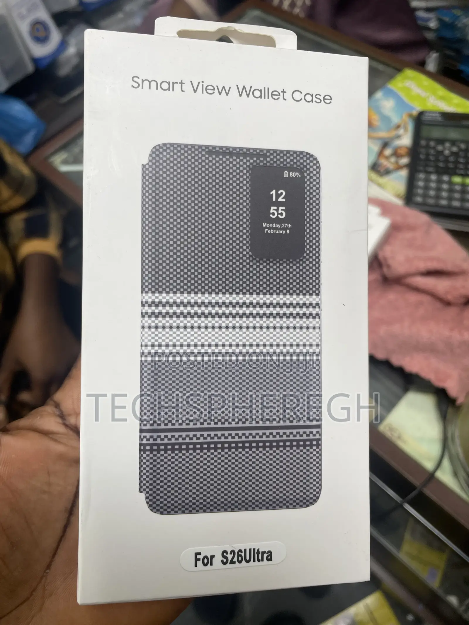 Original Smart View Wallet Cover / Case for Samsung Galaxy S26 Ultra
