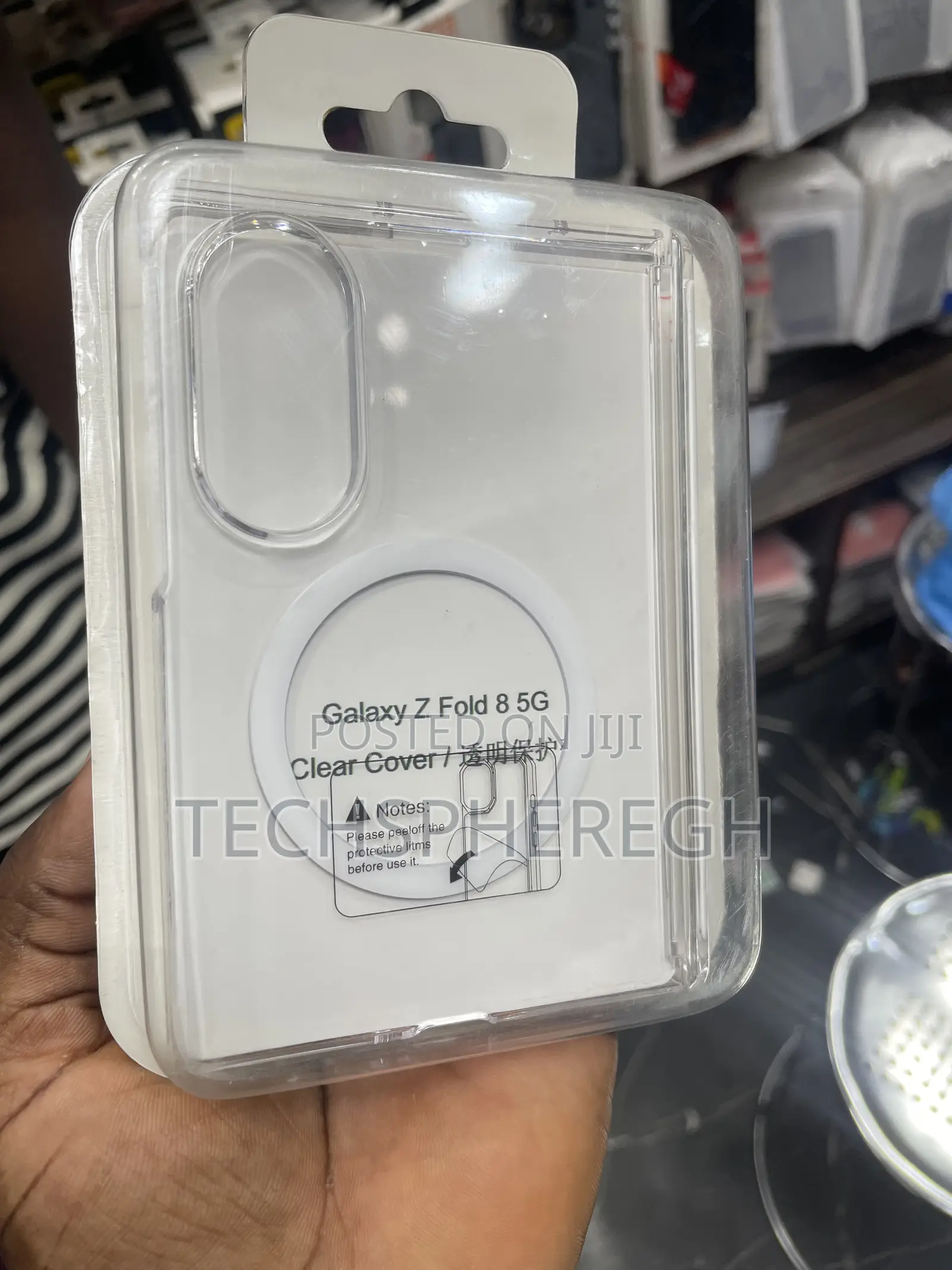 Magnetic Clear Case Cover for Samsung Galaxy Z Fold 8 5G