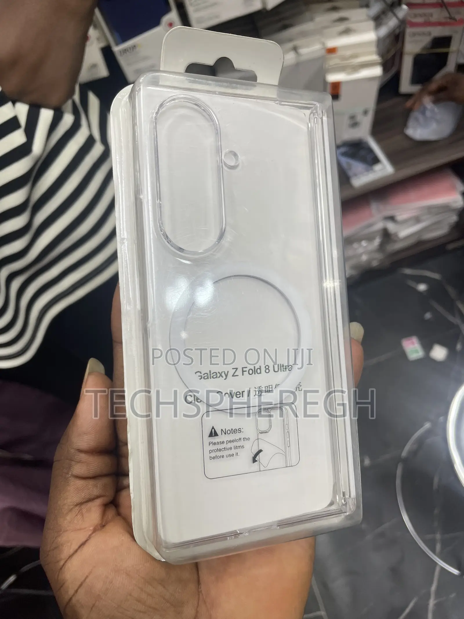 Magnetic Clear Case Cover for Samsung Galaxy Z Fold 8 5G