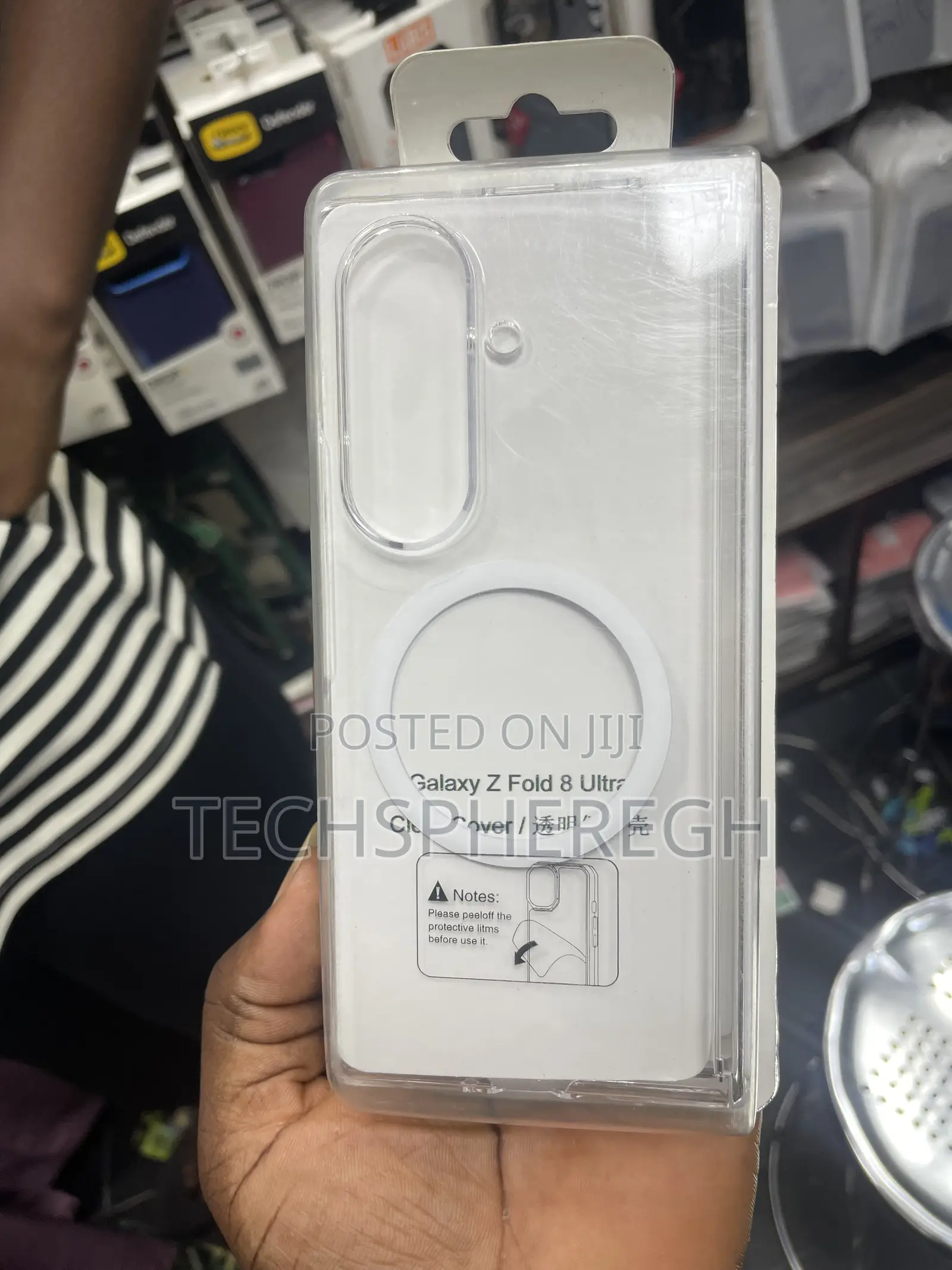Magnetic Clear Case for Samsung Galaxy Z Fold 8 Ultra– Brand New