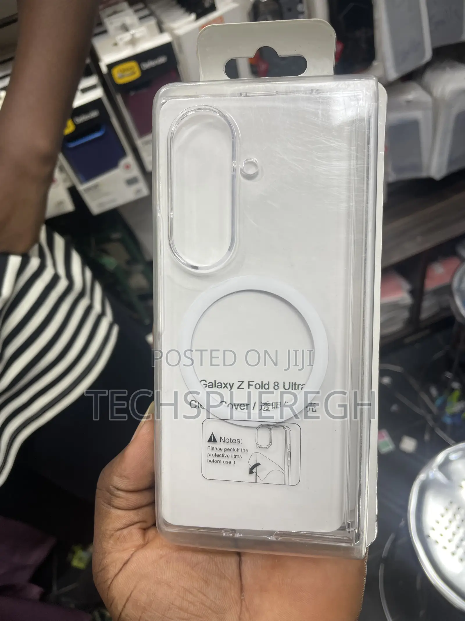 Magnetic Clear Case for Samsung Galaxy Z Fold 8 Ultra– Brand New