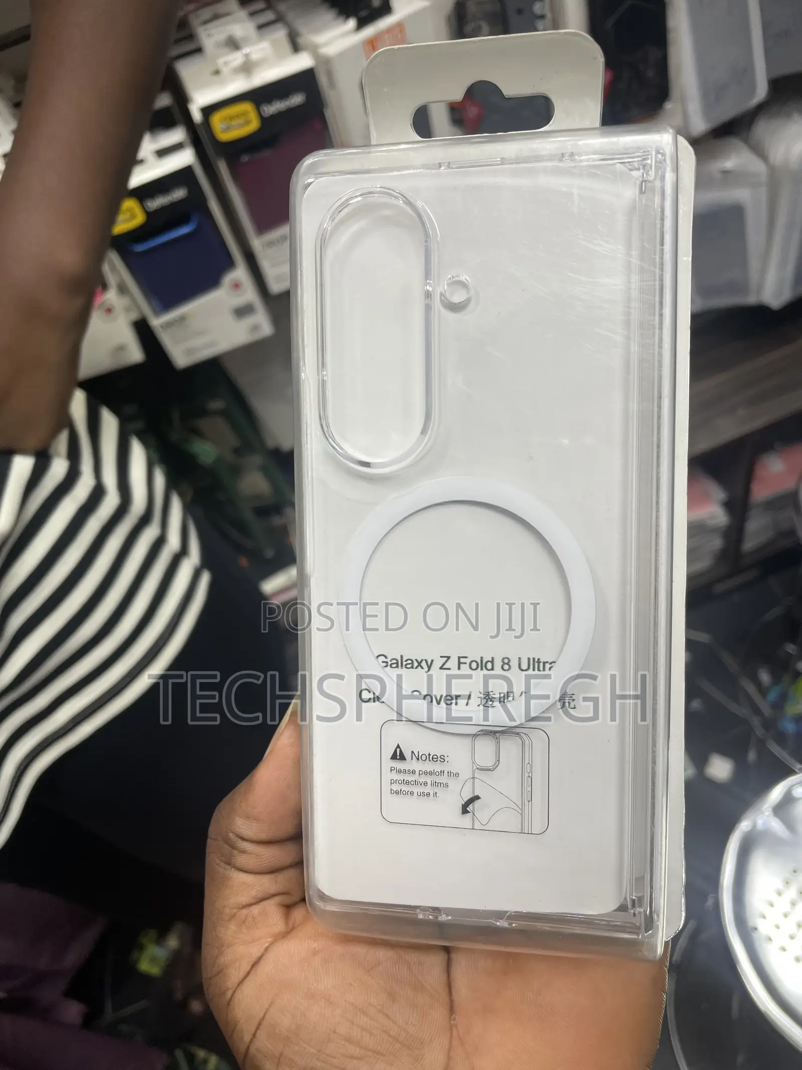 Magnetic Clear Case for Samsung Galaxy Z Fold 8 Ultra– Brand New