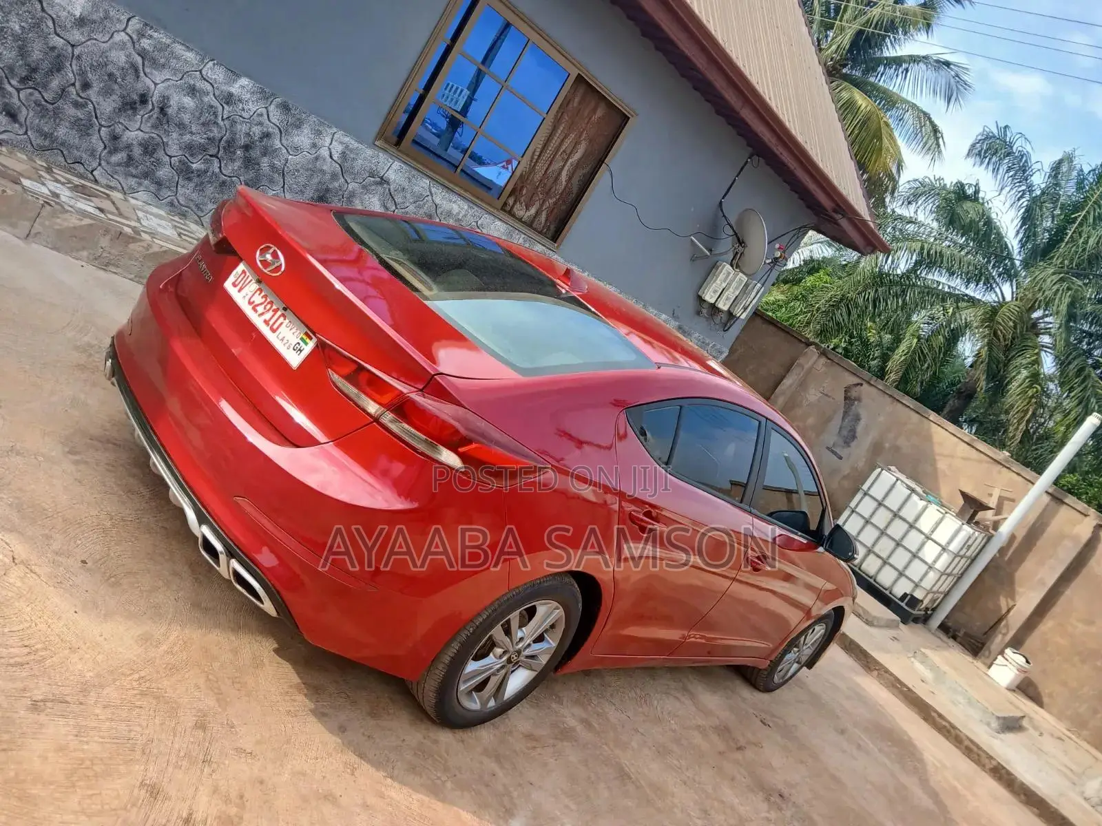 Hyundai Elantra Sport Sedan FWD (1.6L 4cyl 6M) 2017 Red