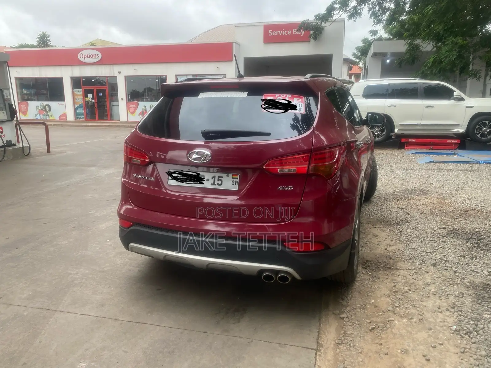 Hyundai Santa Fe 2015 Red