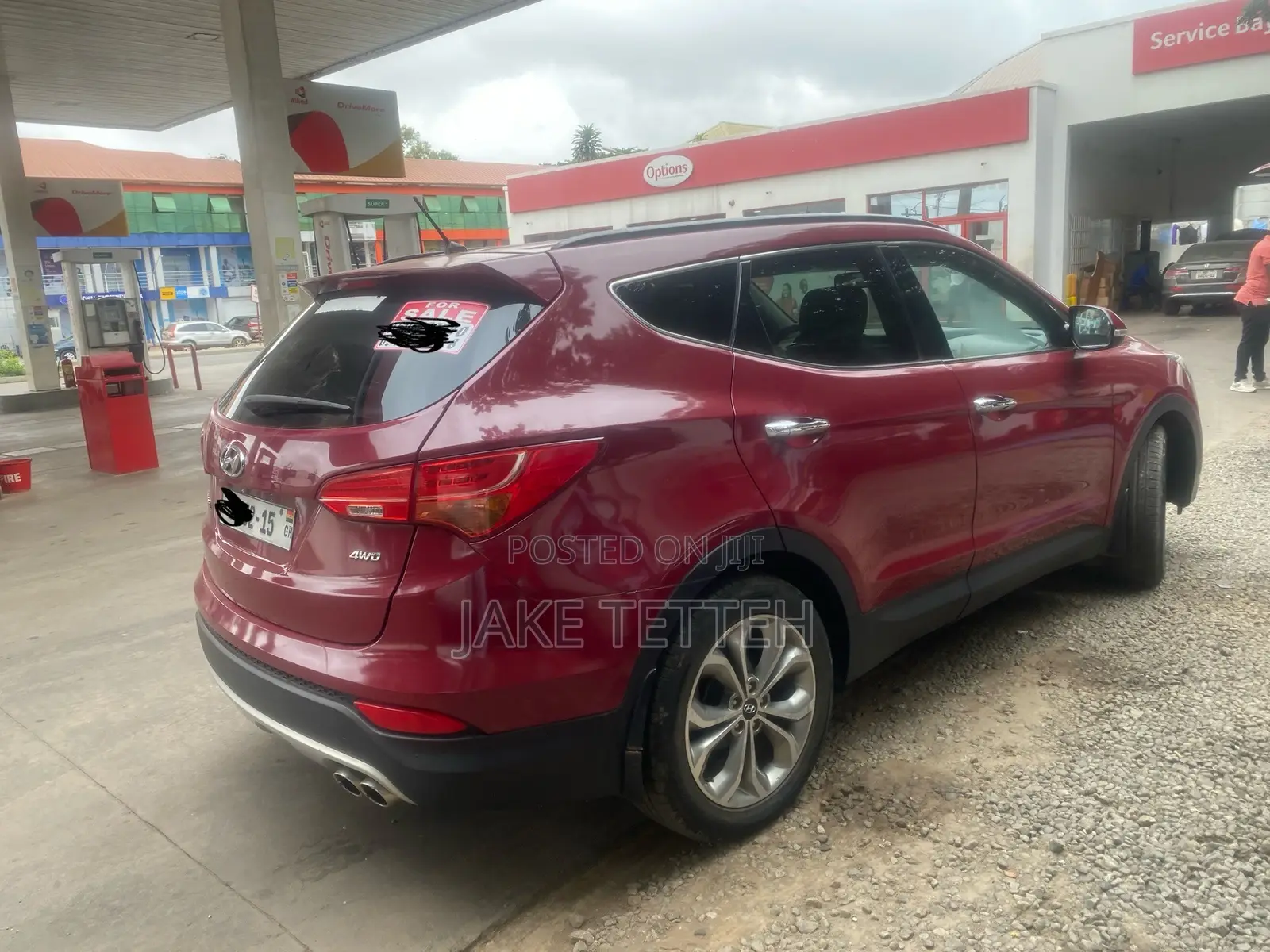 Hyundai Santa Fe 2015 Red