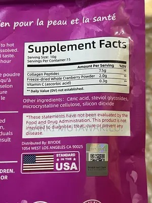 Collagen Cranberry