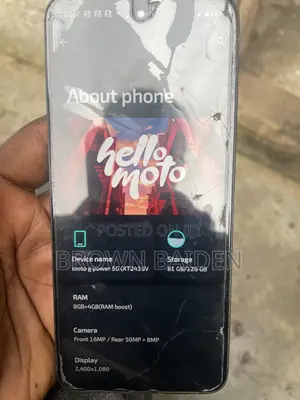 Motorola Moto G 5G 128 GB Blue