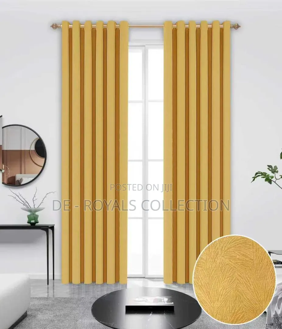 Elegant Window Curtains 2 in 1