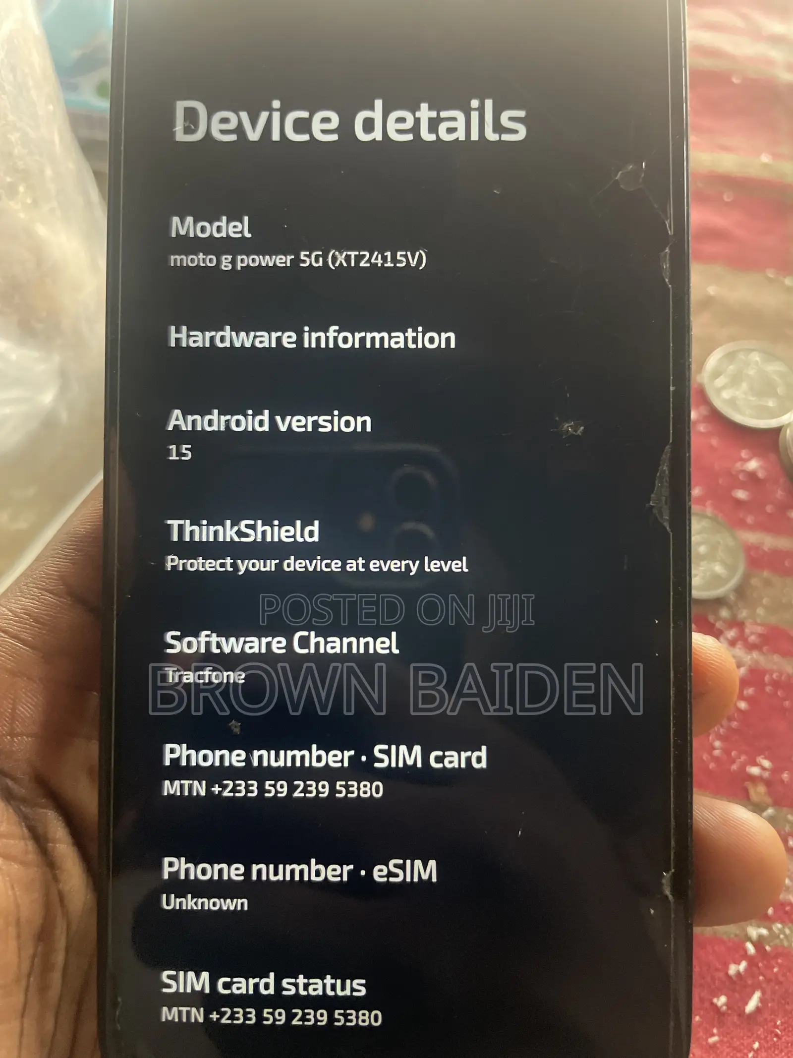 Motorola Moto G 5G 128 GB Blue