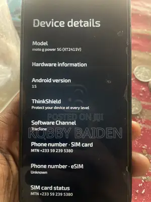 Motorola Moto G 5G 128 GB Blue