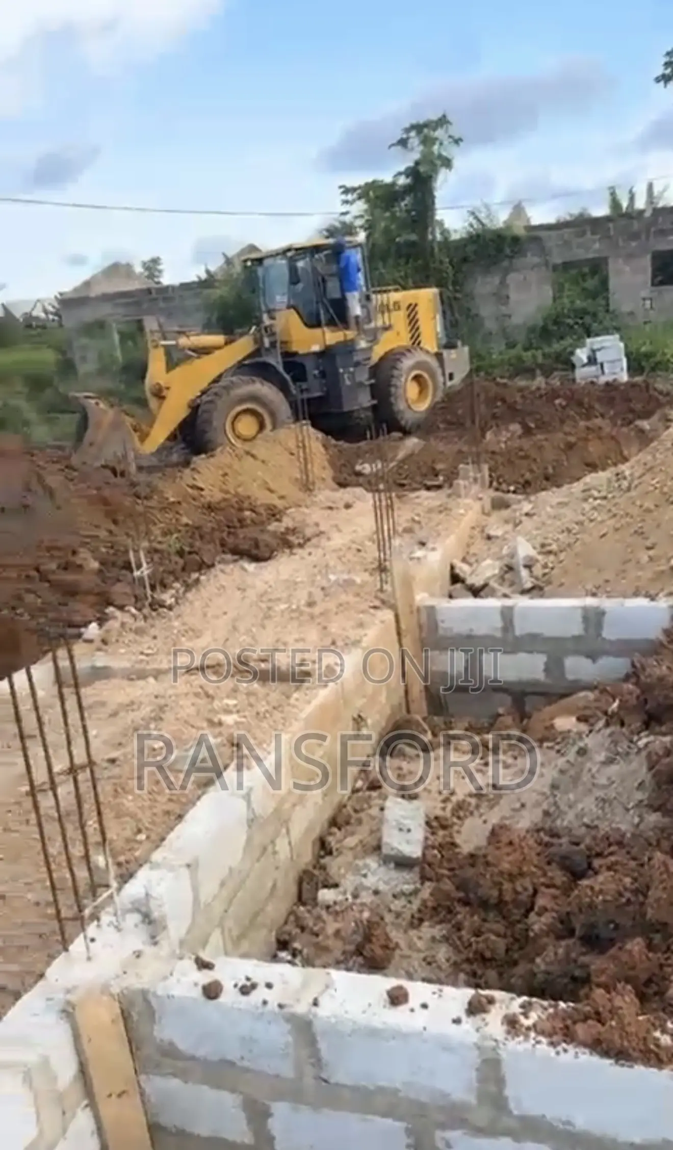 Land With Footings for Three Self-Contained