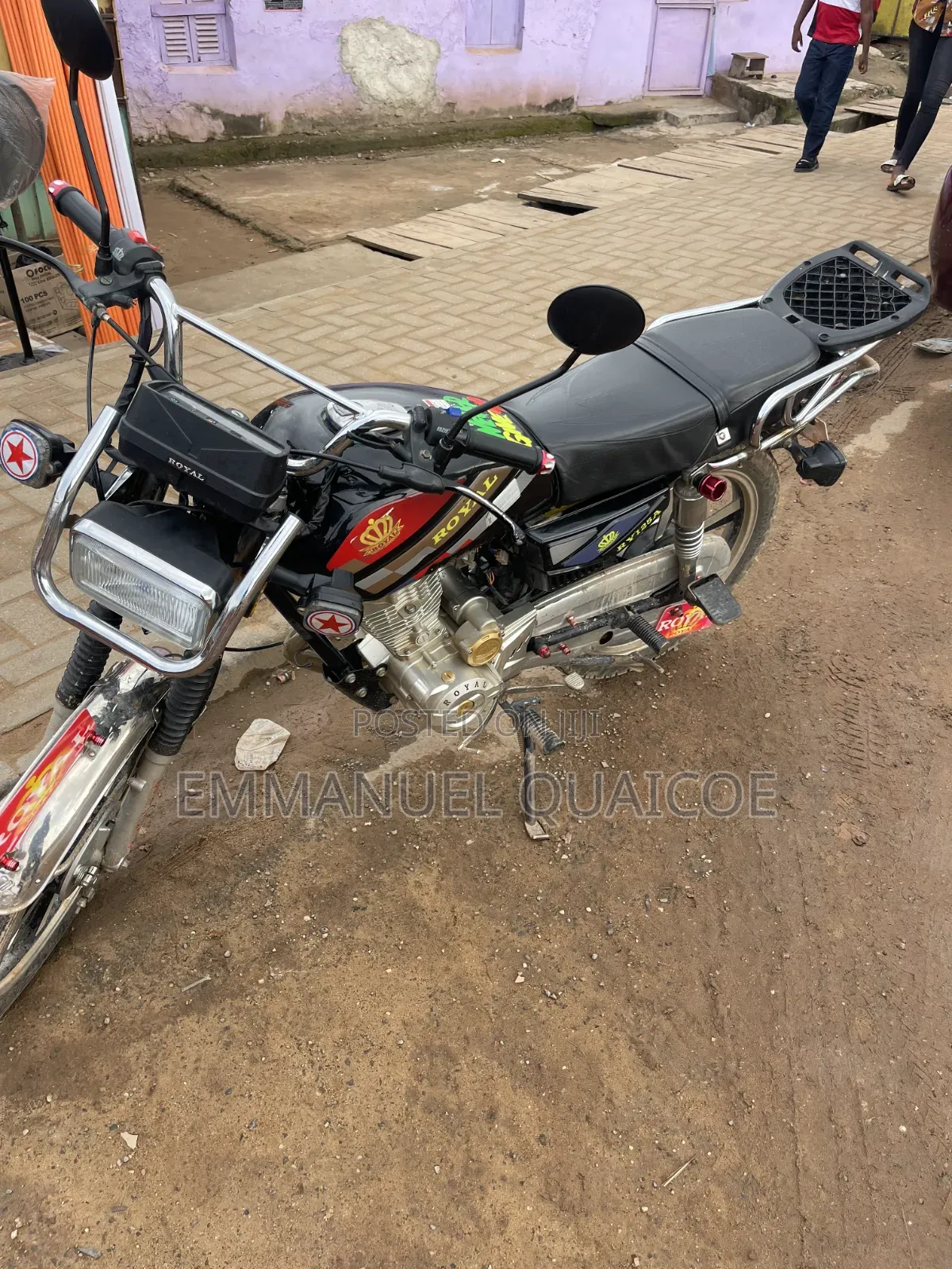Royal Motorcycle 2020 Black